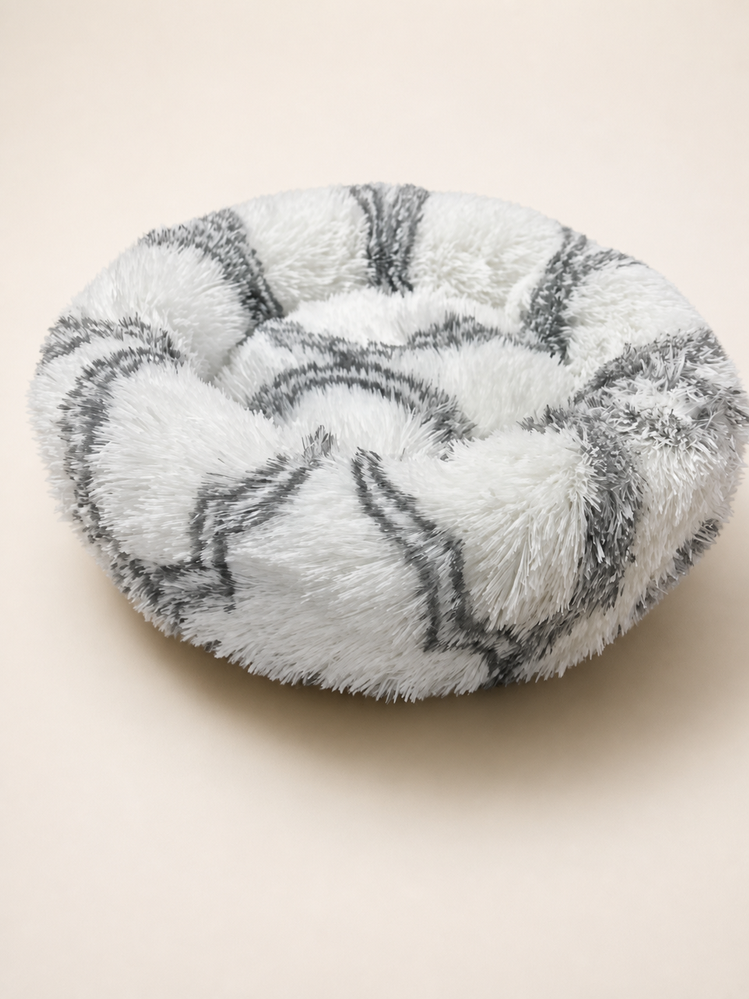 Patchwork round pet nest